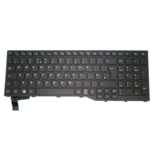 UK Keyboard For Fujitsu A3510 A3511 CP792471-01 FJM20B86GB3D85 Non-Backlit Used