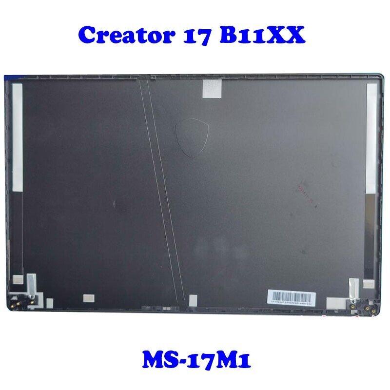 Black Top Cover For MSI Creator 17 B11UE B11UG Creator 17 B11UH MS-17M1 17M1
