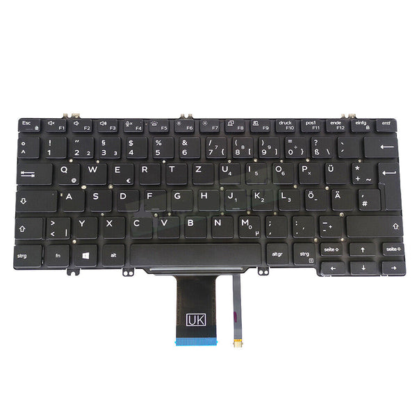 German GR Keyboard For DELL Latitude 5300 5310 2-in-1 5300 5310 7300 07PN7C New