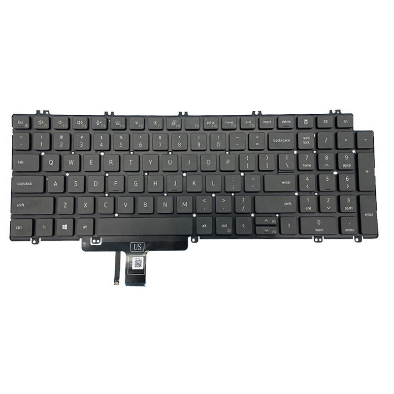 Backlit US Keyboard For DELL Latitude 5520 5521 5530 5531 3560 3561 3570 3571