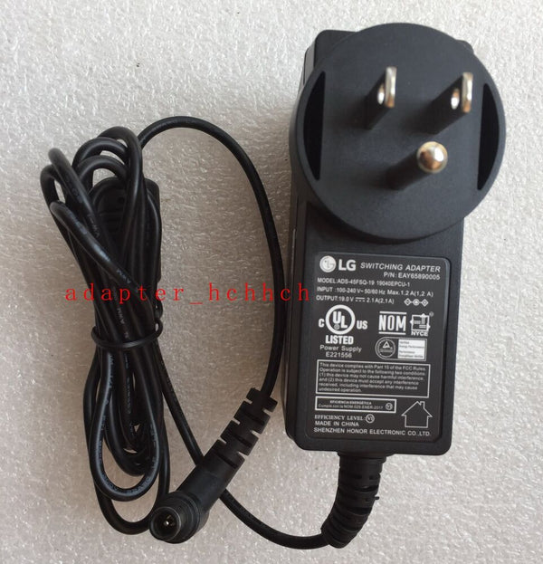 New Original LG 19V 2.1A AC Adapter&Cord for LG 29WP60G-B 29'' UltraWide Monitor