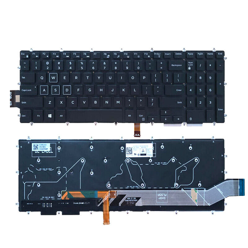 English US Keyboard For Alienware M15 M17 M15 R1 M17 R1 ALW15M ALW17M ...