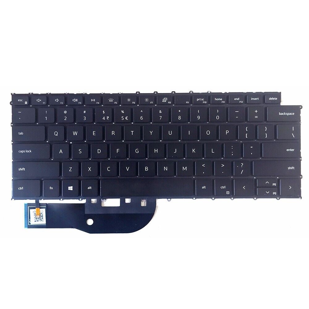 US Keyboard For DELL Precision 5550 5560 5570 5750 5760 5770 English Backlit