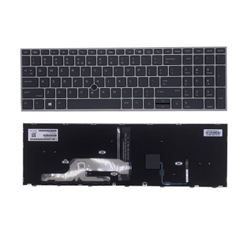 Laptop US Keyboard For HP ZBook 15 G5 ZBook 15 G6 With Backlit With Point Stick