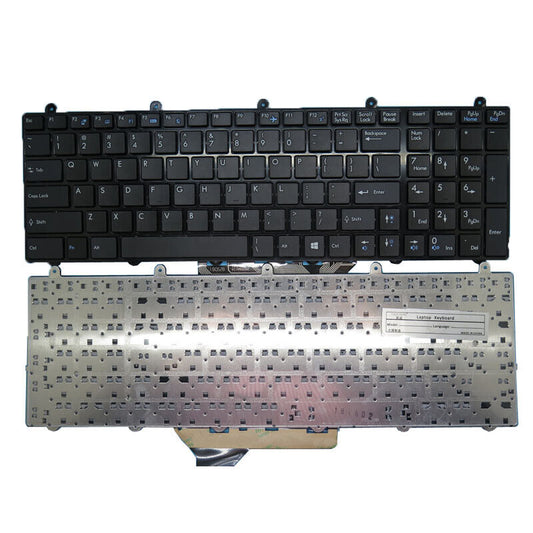 NO Backlit US Keyboard For MSI GT60 GT70 V123322DK1 S1N-3EUS2J1-SA0 16F3 English