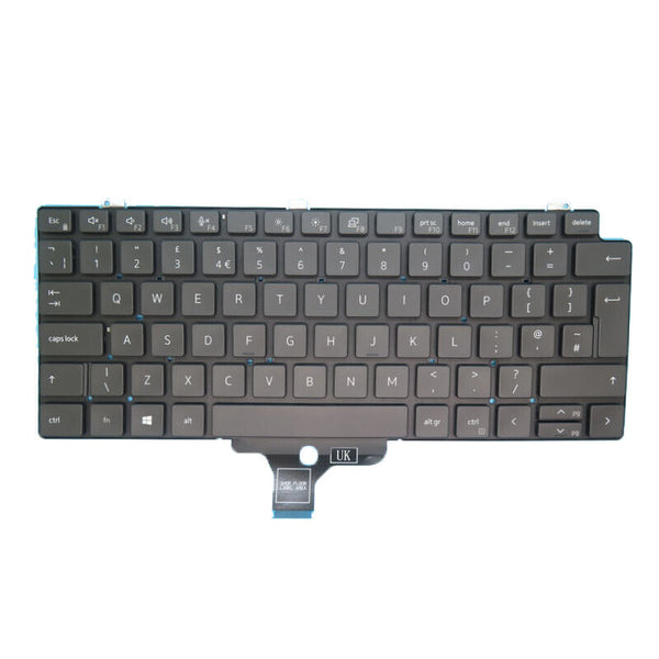 Non-Backlit UK Keyboard For DELL For Latitude 7310 7320 2-in-1 002L19K53LHA01