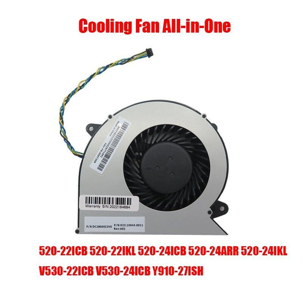 CPU Cooling Fan For Lenovo Ideacentre 00KT209 01MN921 100x22mm All-in-One New