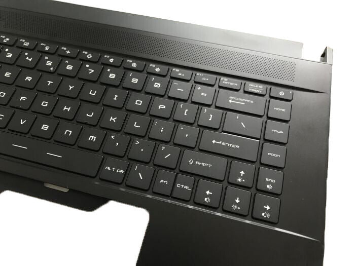 RGB Backlit PalmRest&US Keyboard For MSI GS66 Stealth MS-16V1 GS66 10SD 10SE SF