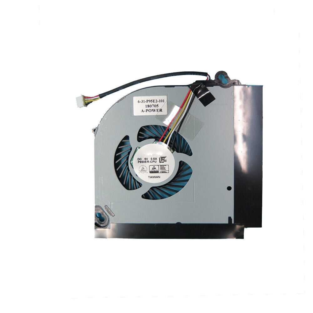 Laptop CPU Fan For Sager NP8154 NP8851 NP8953 NP8954 NP8955 NP8955-S NP8956 DC5V