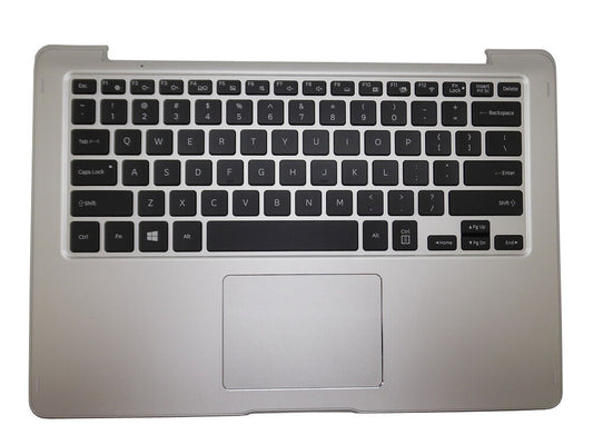 For Samsung NP740U3L 740U3L 740U3M US Keyboard Palmrest BA98-00796A Touchpad New