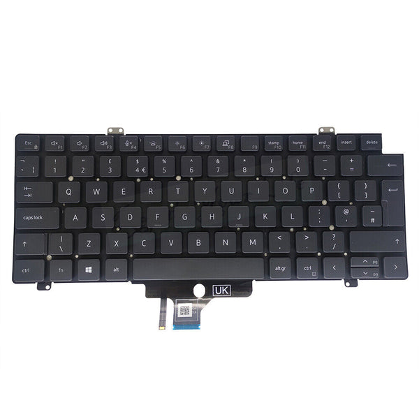 UK Keyboard For DELL Latitude 5420 5421 5430 5431 7420 7430 7520 7530 0G7FK7 New