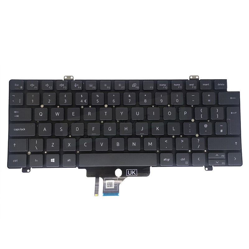 UK Keyboard For DELL Latitude 5420 5421 5430 5431 7420 7430 7520 7530 0G7FK7 New
