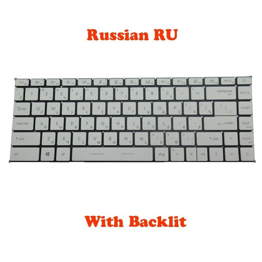 Backlit RU Keyboard For MSI Creator Z16 MS-1571 Z16-A11U Z16 A11UE A11UET MS1571