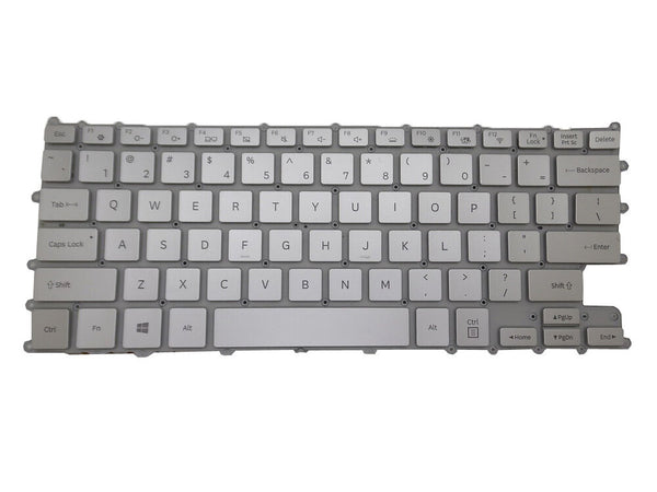 Keyboard For Samsung NP900X3N 900X3N English US Backlit Without Frame Silver New