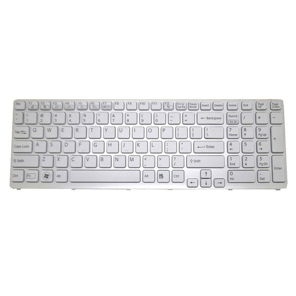 New English US Laptop Keyboard For SONY SVE151 SVE17 V133846A-US White Backlit
