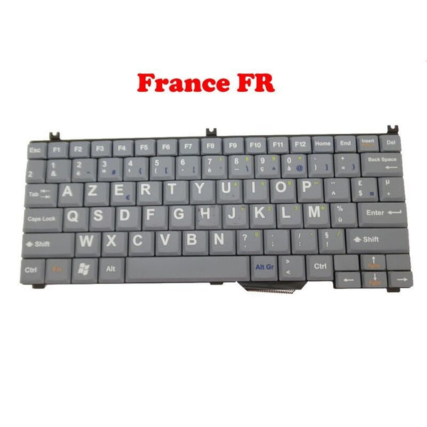 Ultrasound Keyboard For SIEMENS HMB3314SHA HIMSFRN05 French FR Grey