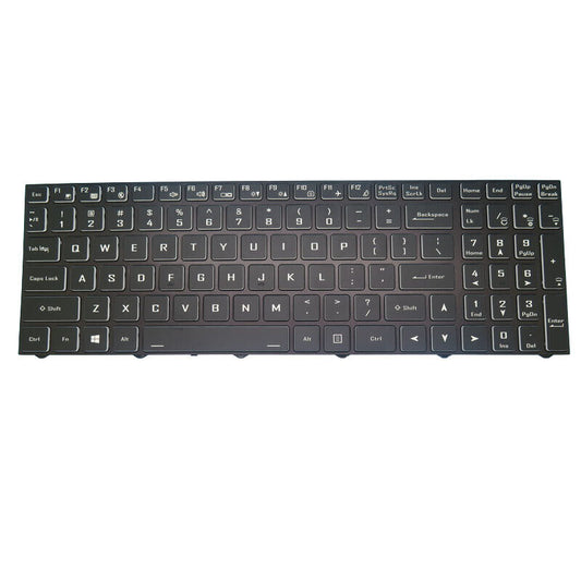 US Keyboard For Sager NP7852 NP7853 NP7856 NP7856-S NP7858DW NP7858DW-S Backlit