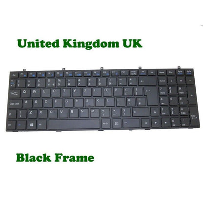 UK Backlit Keyboard For CLEVO W370 W370ET W370SK W370SS W370SSQ W370ST UK