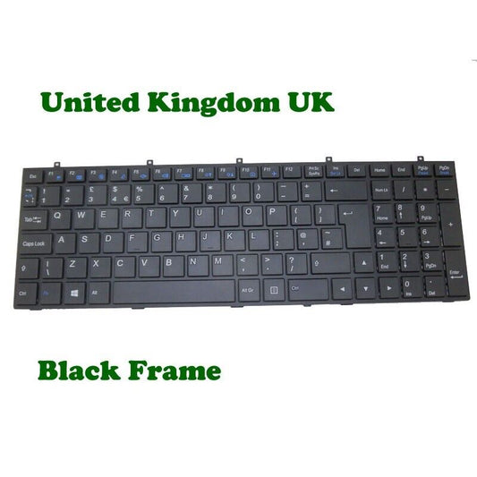 UK Backlit Keyboard For CLEVO W370 W370ET W370SK W370SS W370SSQ W370ST UK