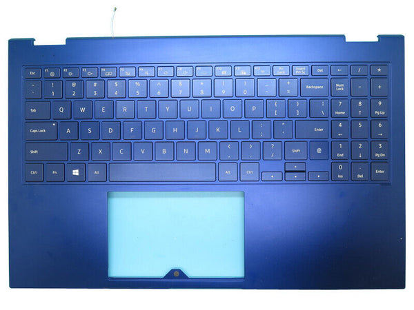 Keyboard PalmRest For Samsung NP950QCG 950QCG English US Upper Case Cover