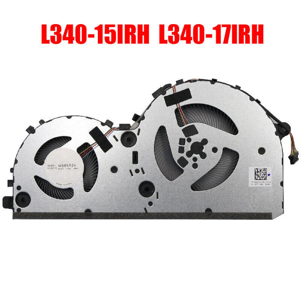 CPU Fan For Lenovo L340-15IRH L340-17IRH Gaming 5F10S13887 DC28000E1D0 NS85B24