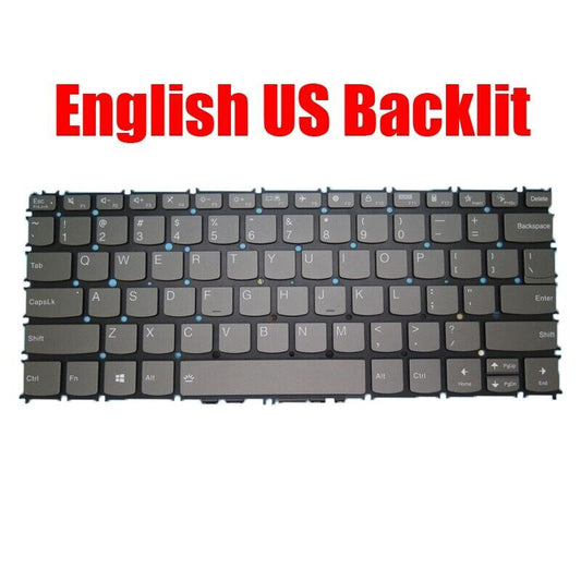 US Keyboard For Lenovo Yoga Slim 7-13ACN05 Slim 7-13ITL05 Slim 7 Carbon 13ITL5
