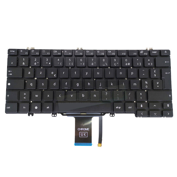 French FR Keyboard For DELL Latitude 5300 5310 2-in-1 5300 5310 7300 Backlit New