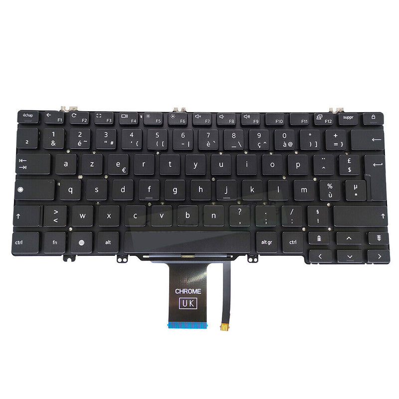 French FR Keyboard For DELL Latitude 5300 5310 2-in-1 5300 5310 7300 Backlit New