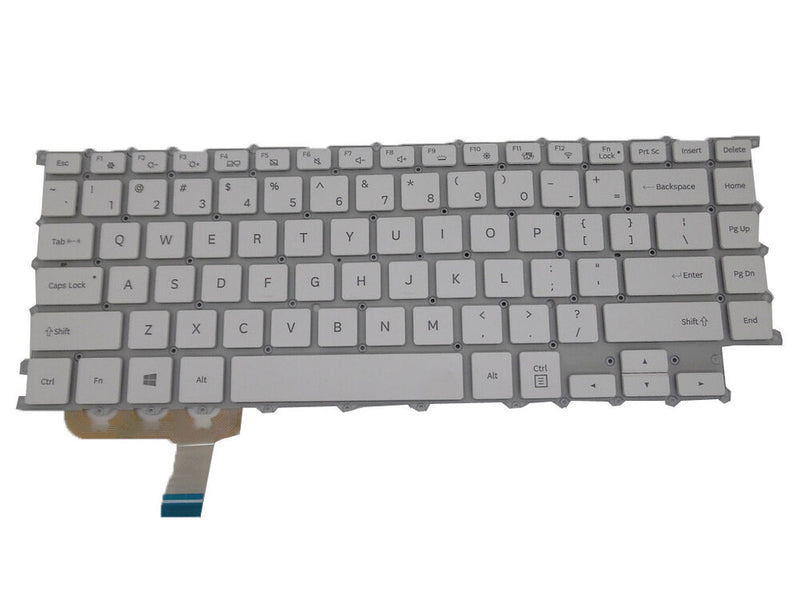 Laptop Keyboard For Samsung NP900X5T 900X5T English US With Backlit White New