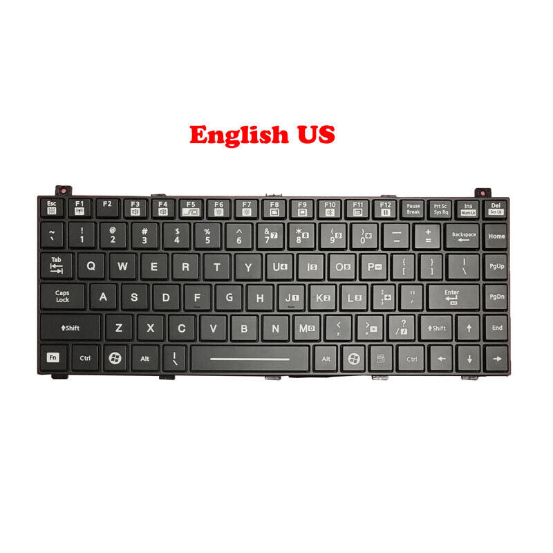 US Keyboard For Getac V200 V200X HMB4206MTE01 US 531012560002 R01 NO Backlit