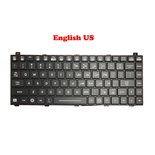 US Keyboard For Getac V200 V200X HMB4206MTE01 US 531012560002 R01 NO Backlit