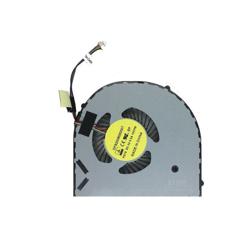 Laptop CPU Fan For Alienware 17 R2 R3 DFS200805000T FG79 0F7F42 F7F42 DC5V 0.5A