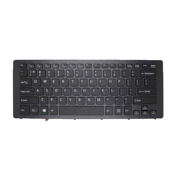 New English US Laptop Keyboard For SONY VAIO SVF15N 149264921US Black Backlit