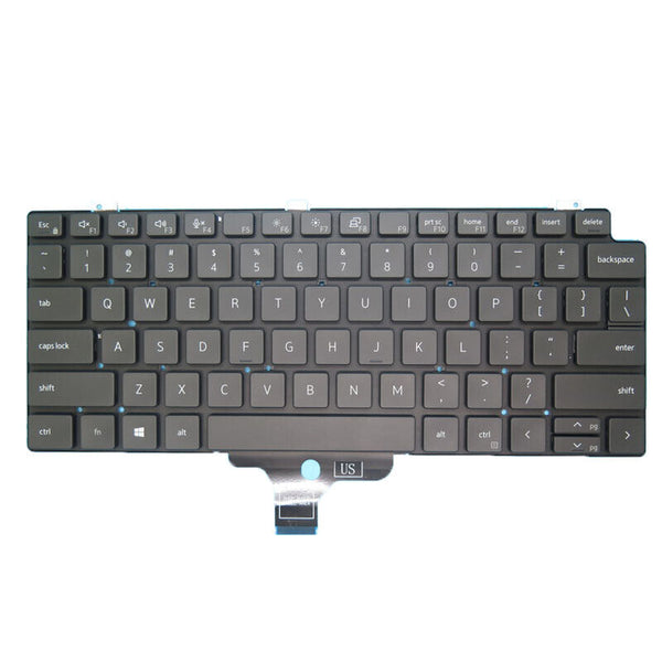 No-Backlit English US Keyboard For DELL Latitude 7310 7320 2-in-1 002L19K53LHA01