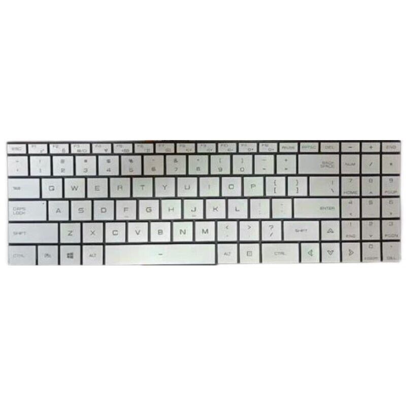 Laptop Keyboard For Tongfang GM7TN8P GM7TN0P English US No Backlit Silver