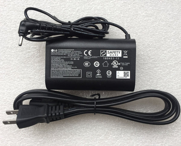 New Original LG 48W AC Adapter&Cord for LG gram 15Z90N-R.AAS7U1,15Z90N-R.AAS9U1