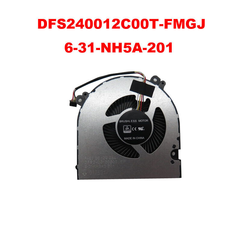 CPU FAN For CLEVO NH50AC NH55AC NH57AC NH57AF1 FMGJ DFS240012CQ0T-FMGJ 0.80A