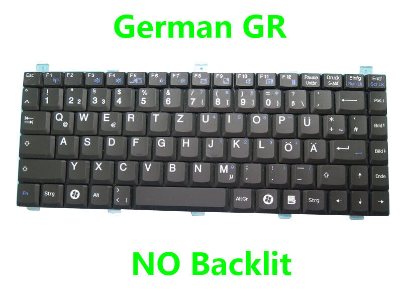 Laptop Keyboard For Getac V200 V200X V200G2 German GR NO Backlit V200 G2 V200-X