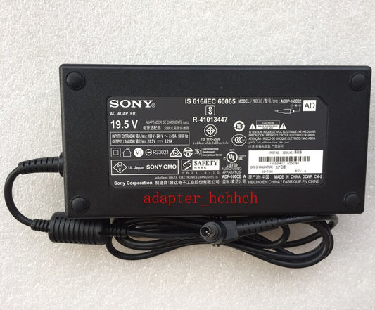 New Original Sony 19.5V AC Adapter&Cord for Sony Bravia ACDP-160D02 149329812 TV