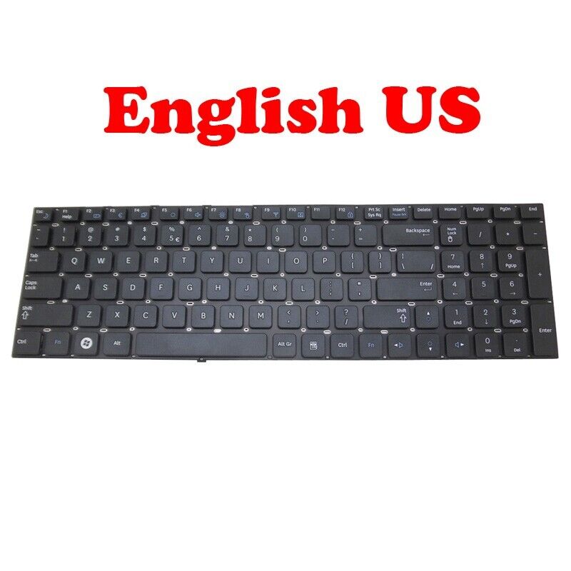 Laptop Keyboard For Samsung RF710 RF711 English US Without Frame Black New