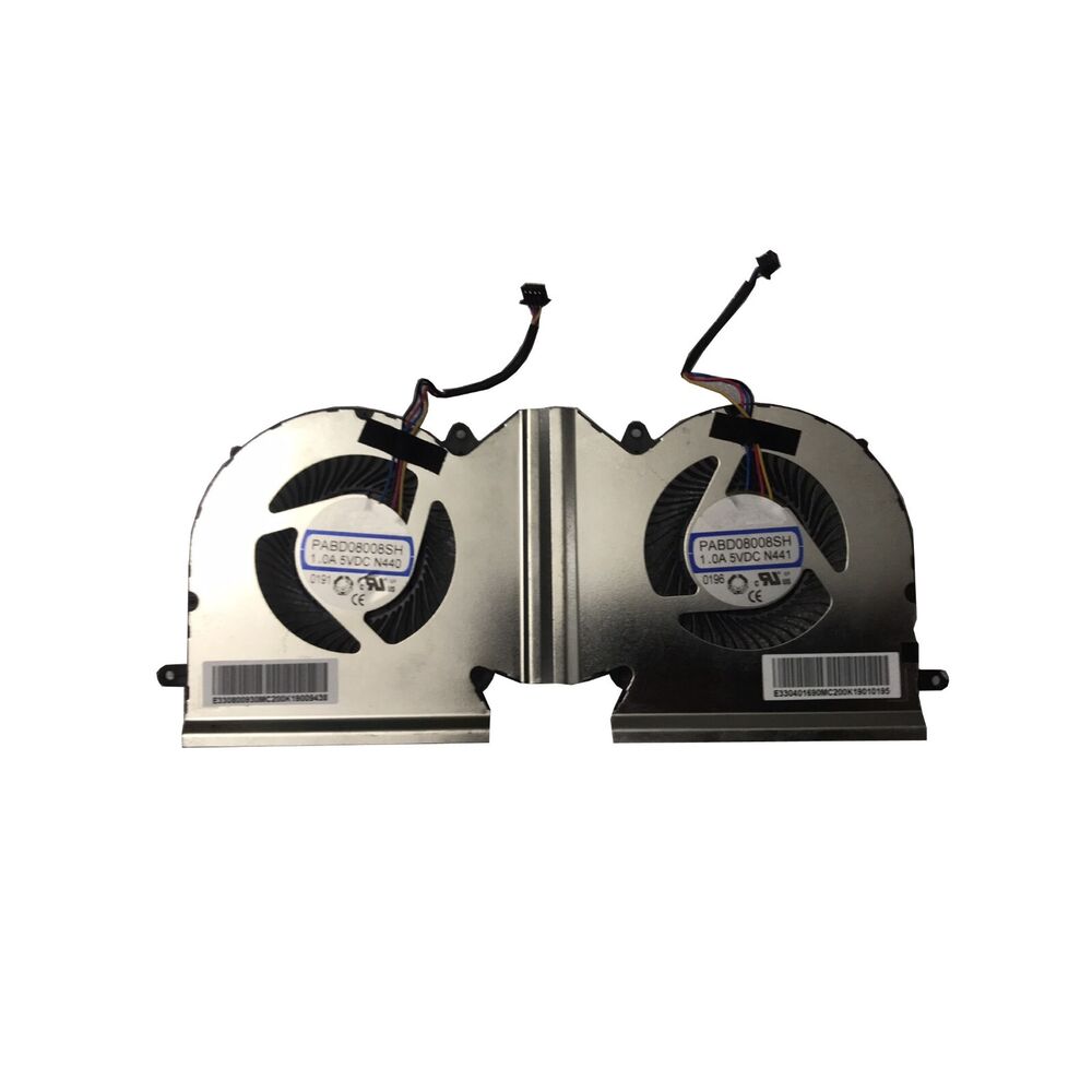 CPU GPU Fan For MSI GE66 GP66 PABD08008SH N440 N441 E330800930MC200K E330401690