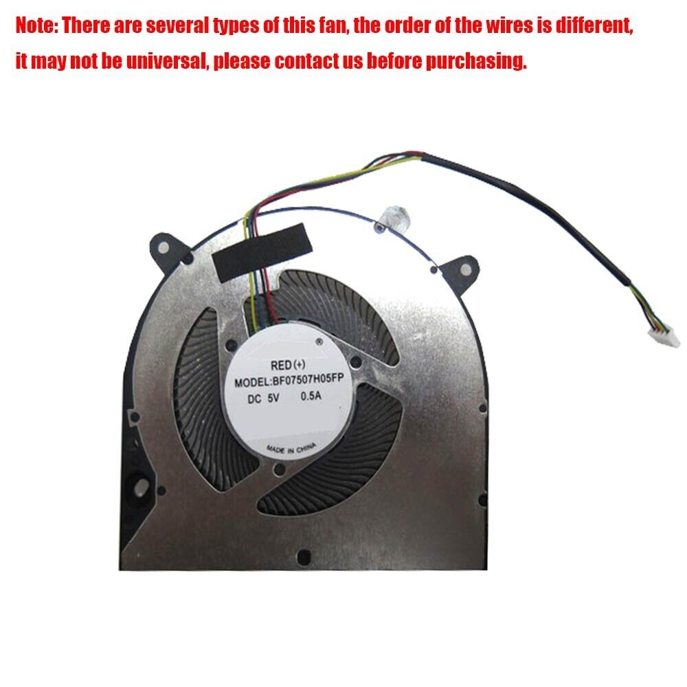 Mini PC CPU Fan BF07507H05FP 4Pin DC5V 0.5A New