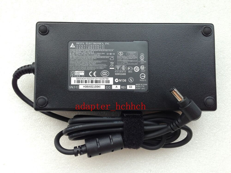 New Original Delta 180W 19V 9.5A AC Adapter for MSI GT683 GX60 GT70 GT60 Laptop