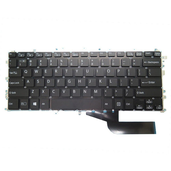 Backlit US Keyboard For SONY VAIO SX14 VJS141 HMB8834AVA01 1A 1V0065601 Black