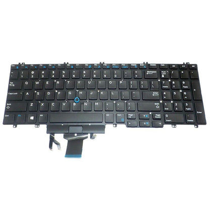 Backlit US Keyboard For DELL Precision 7530 7540 7730 7740 0266YW 266YW Pointing