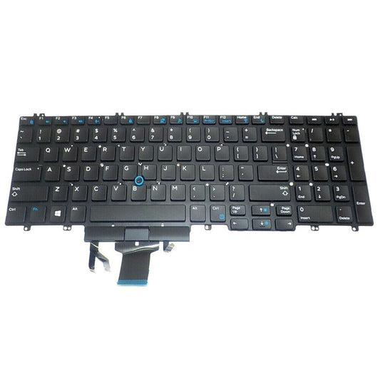 Backlit US Keyboard For DELL Precision 7530 7540 7730 7740 0266YW 266YW Pointing