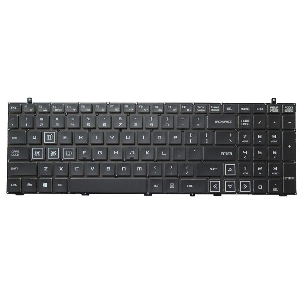 Laptop Keyboard For MACHENIKE F117-F1K F1KB Black United States US Without Frame