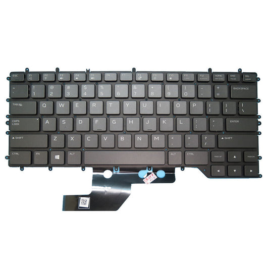 US Keyboard For Alienware M15 R2 R3 0080CF 080CF NSK-QGABC 01 PK132KH1A00 Black