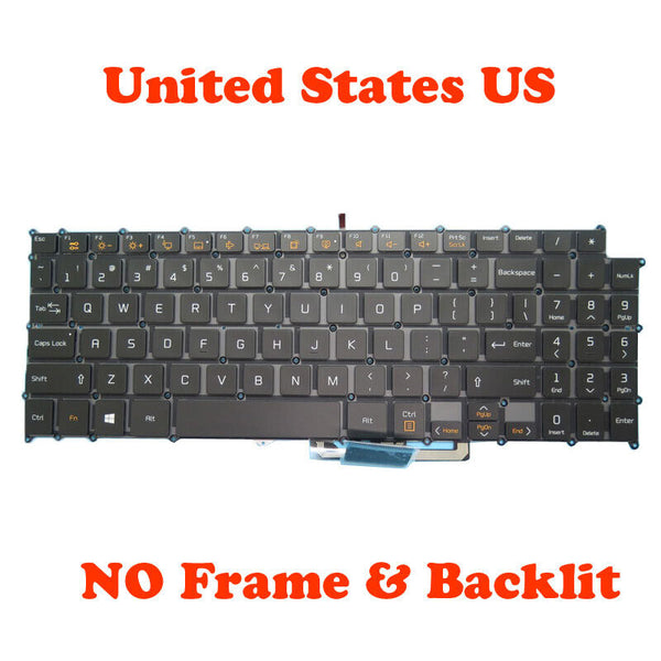 With Backlit Keyboard For LG 15Z970 HMB8154ELA01 AEW73809822 English US NO Frame