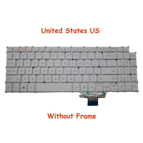 White US Keyboard For LG 15Z940 15Z950 15ZD950 LG15Z95 15U530 15U560 15UD560